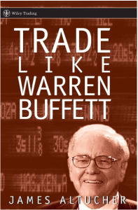 Picture of the book "trade like warren buffett". 