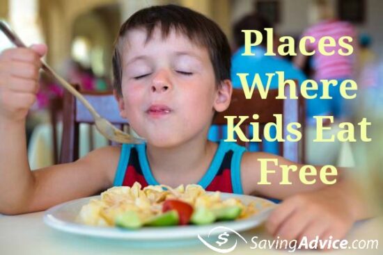 Places Where Kids Eat Free - SavingAdvice.com Blog
