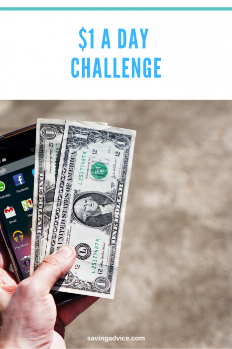 $1 a day savings challenge