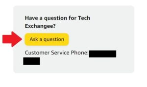 Contact a Third-Party Seller -  Customer Service