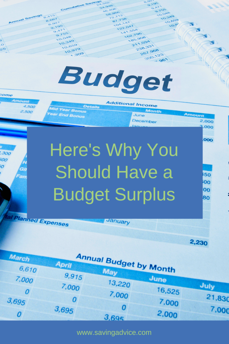 Here's Why You Should Have a Budget Surplus Blog