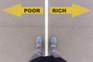 The Rich Get Richer, and the Poor Get Poorer