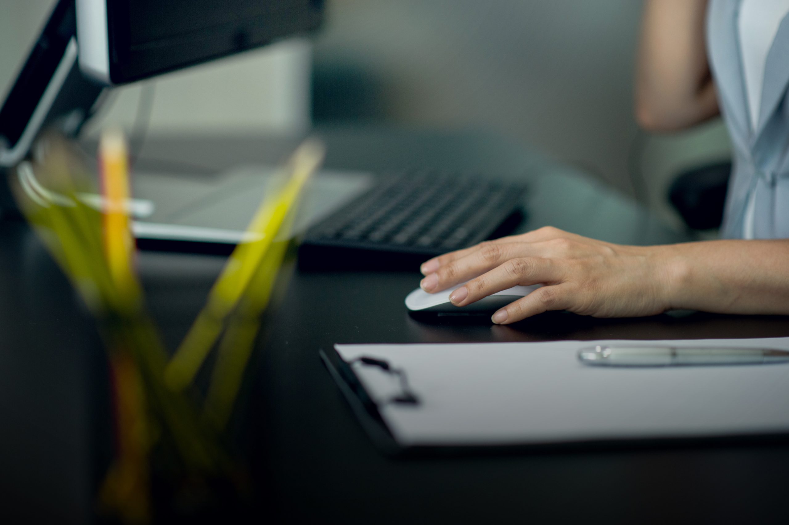 Work for free- required prep, person sitting at computer