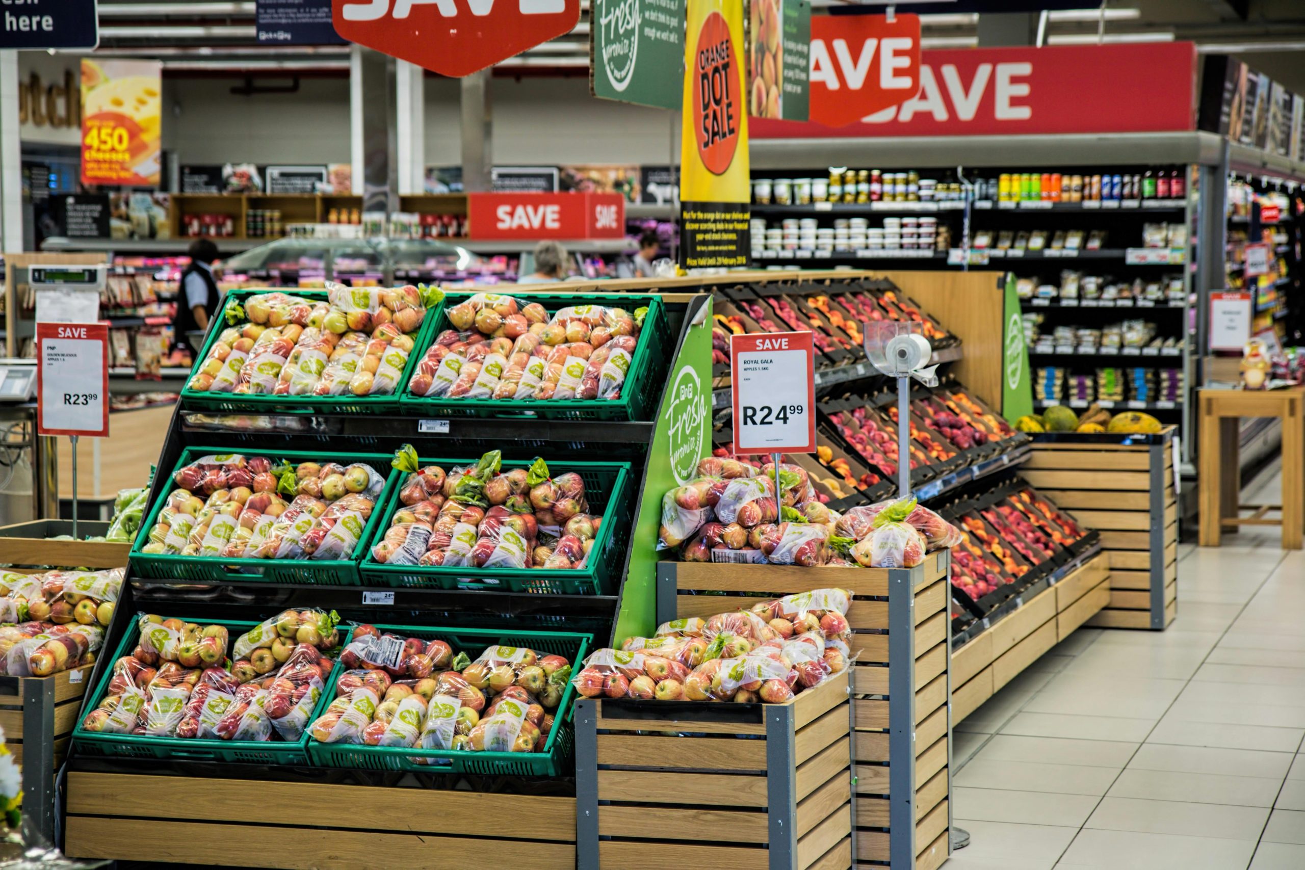 Como manter o dinheiro de compras não sabendo custo por unidade